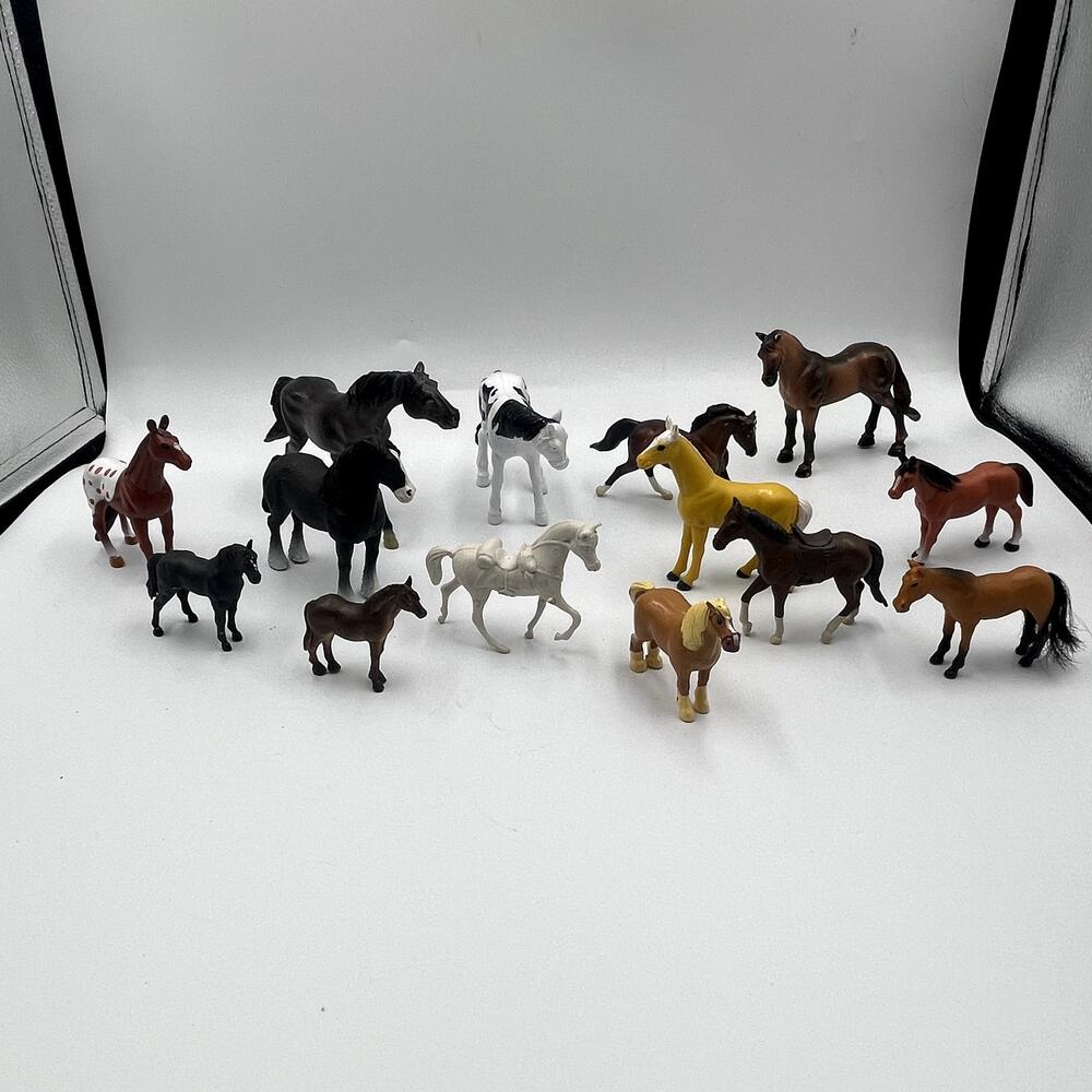 Bundle 14 Toy Horses Breyer Disney Terra for Battat